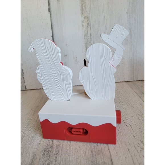 Hallmark music motion Caroling snowmen animated Xmas - Picture 5 of 10